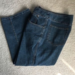 Chico’s Cropped Blue Jeans size 3 (XL)